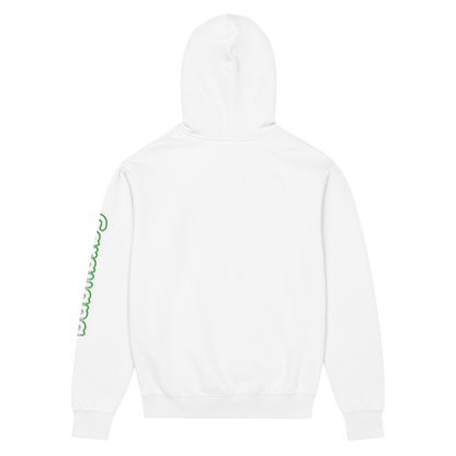 CaRaUaNa unisex hoodie white cotton - CaRaUaNa Fashion
