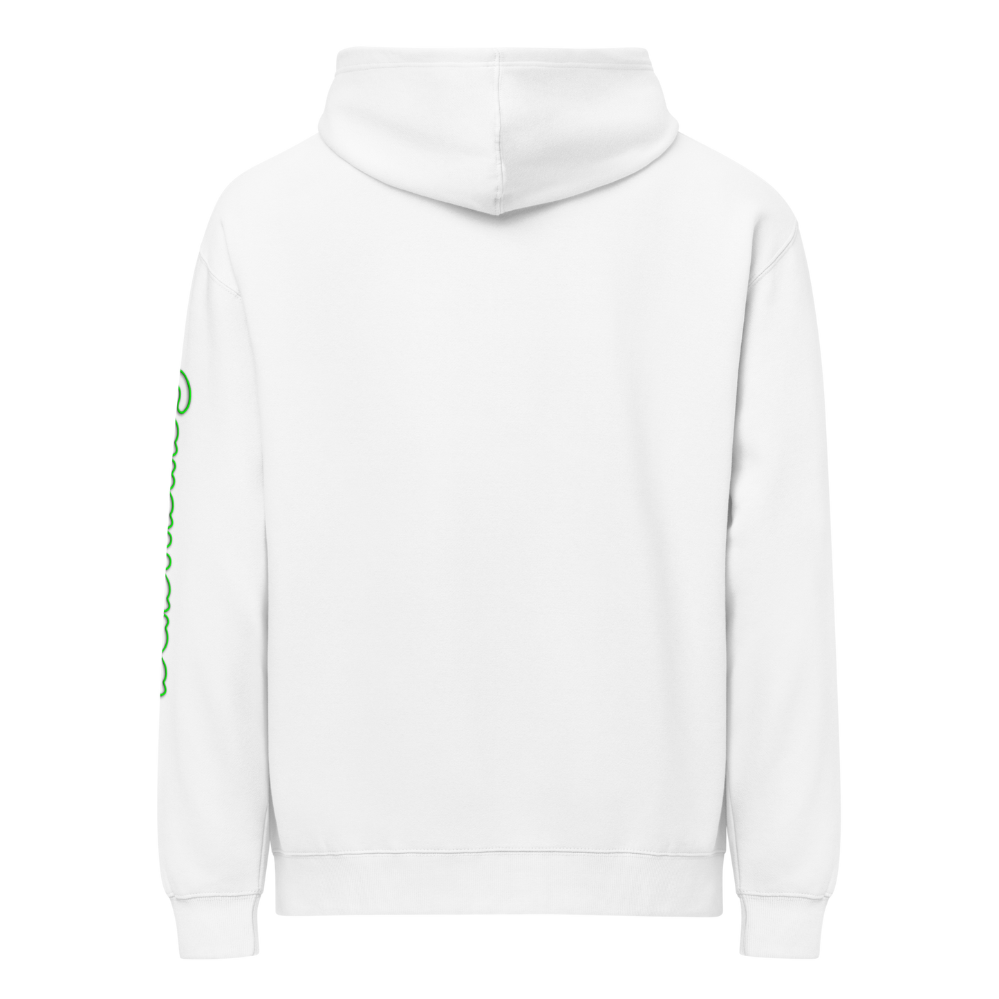 CaRaUaNa unisex hoodie white cotton - CaRaUaNa Fashion
