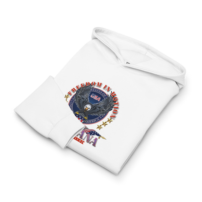 CaRaUaNa unisex hoodie white cotton - CaRaUaNa Fashion