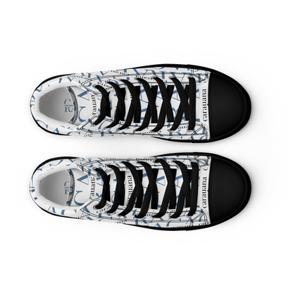 CARAUANA Fashionable high top canvas black ladies Carauana Store