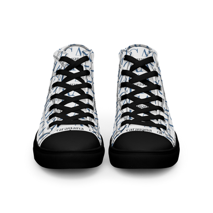 CARAUANA Fashionable high top canvas black ladies Carauana Store
