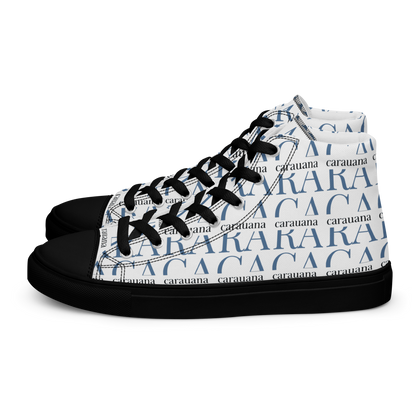 CARAUANA Fashionable high top canvas black ladies Carauana Store