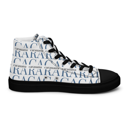 CARAUANA Fashionable high top canvas black ladies Carauana Store
