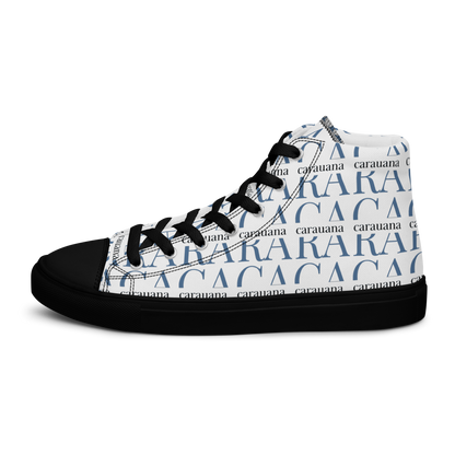 CARAUANA Fashionable high top canvas black ladies Carauana Store