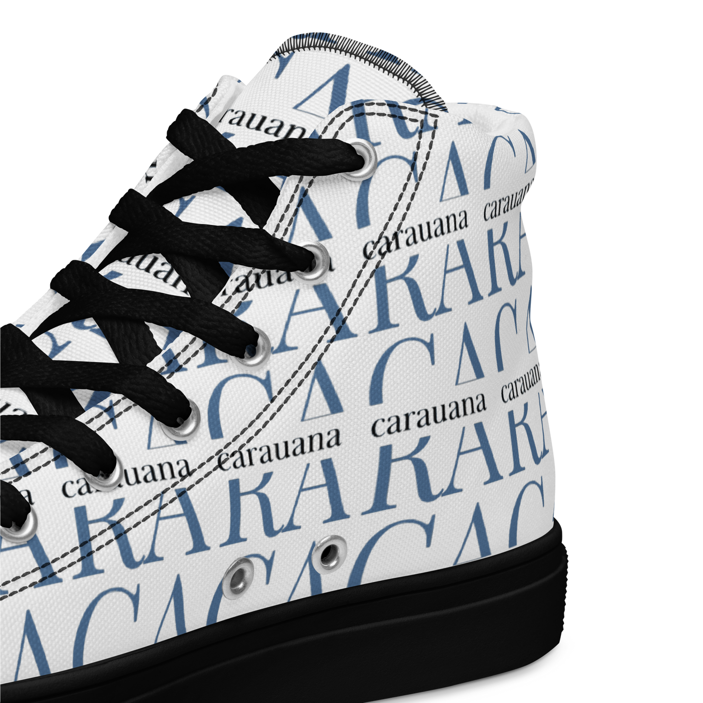 CARAUANA Fashionable high top canvas black ladies Carauana Store