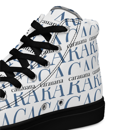 CARAUANA Fashionable high top canvas black ladies Carauana Store