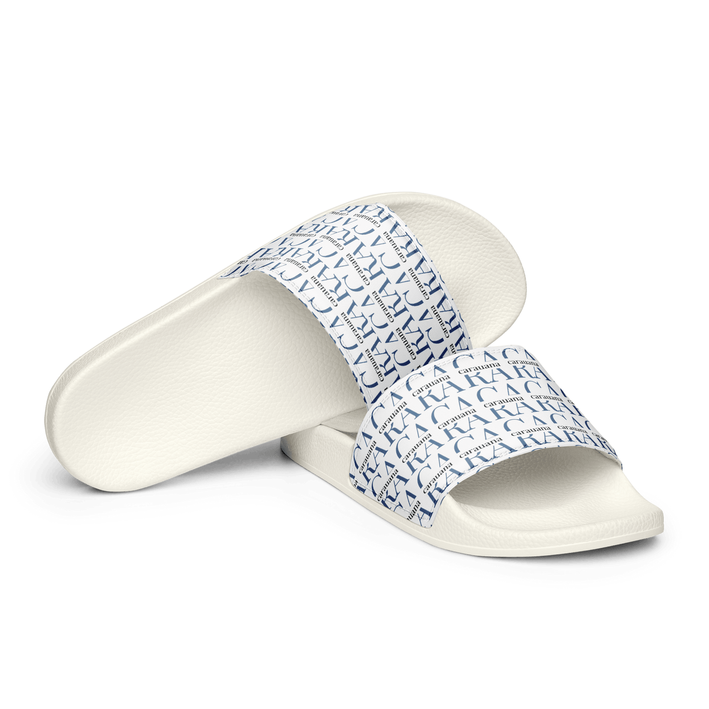 CARAUANA slides Men’s white Carauana Store