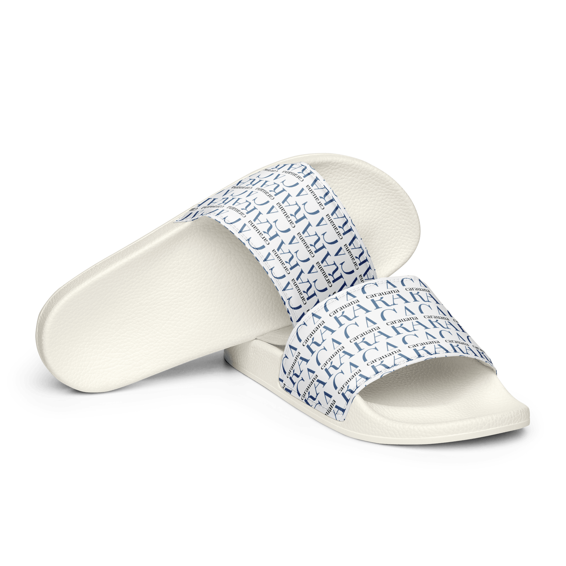 CARAUANA slides Men’s white Carauana Store