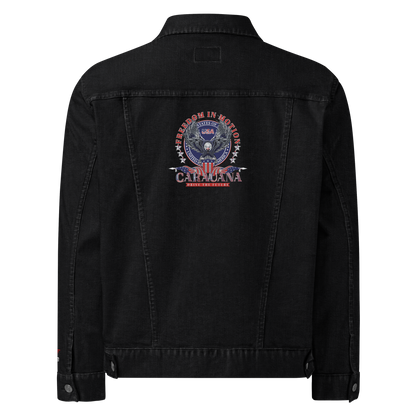 CaRaUaNa Original denim jacket Black Carauana Store