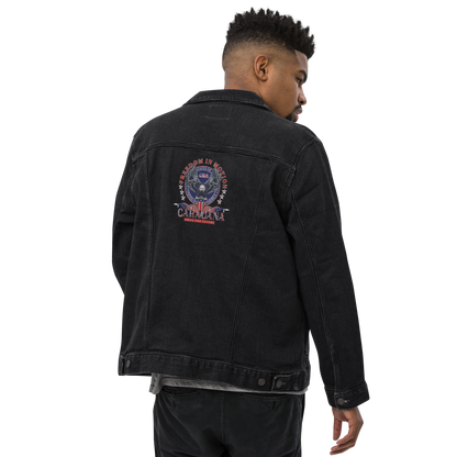 CaRaUaNa Original denim jacket Black Carauana Store