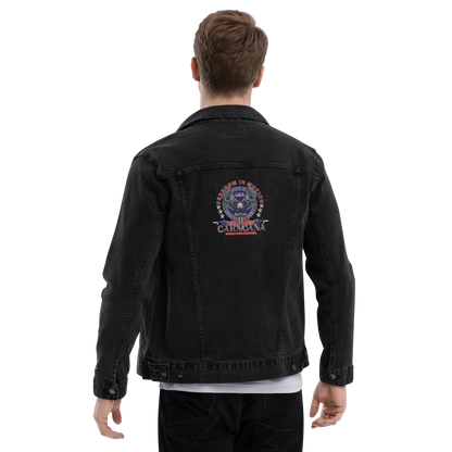 CaRaUaNa Original denim jacket Black Carauana Store