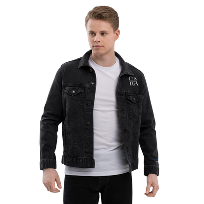 CaRaUaNa Original denim jacket Black Carauana Store