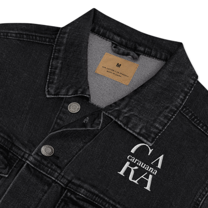 CaRaUaNa Original denim jacket Black Carauana Store