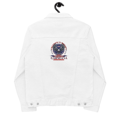 CaRaUaNa Original denim jacket white Carauana Store