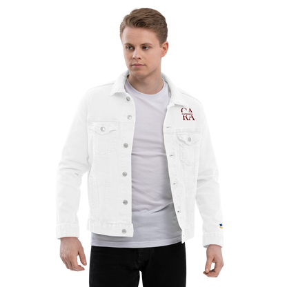 CaRaUaNa Original denim jacket white Carauana Store