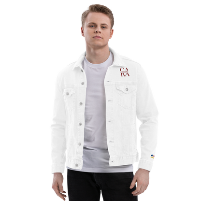 CaRaUaNa Original denim jacket white Carauana Store