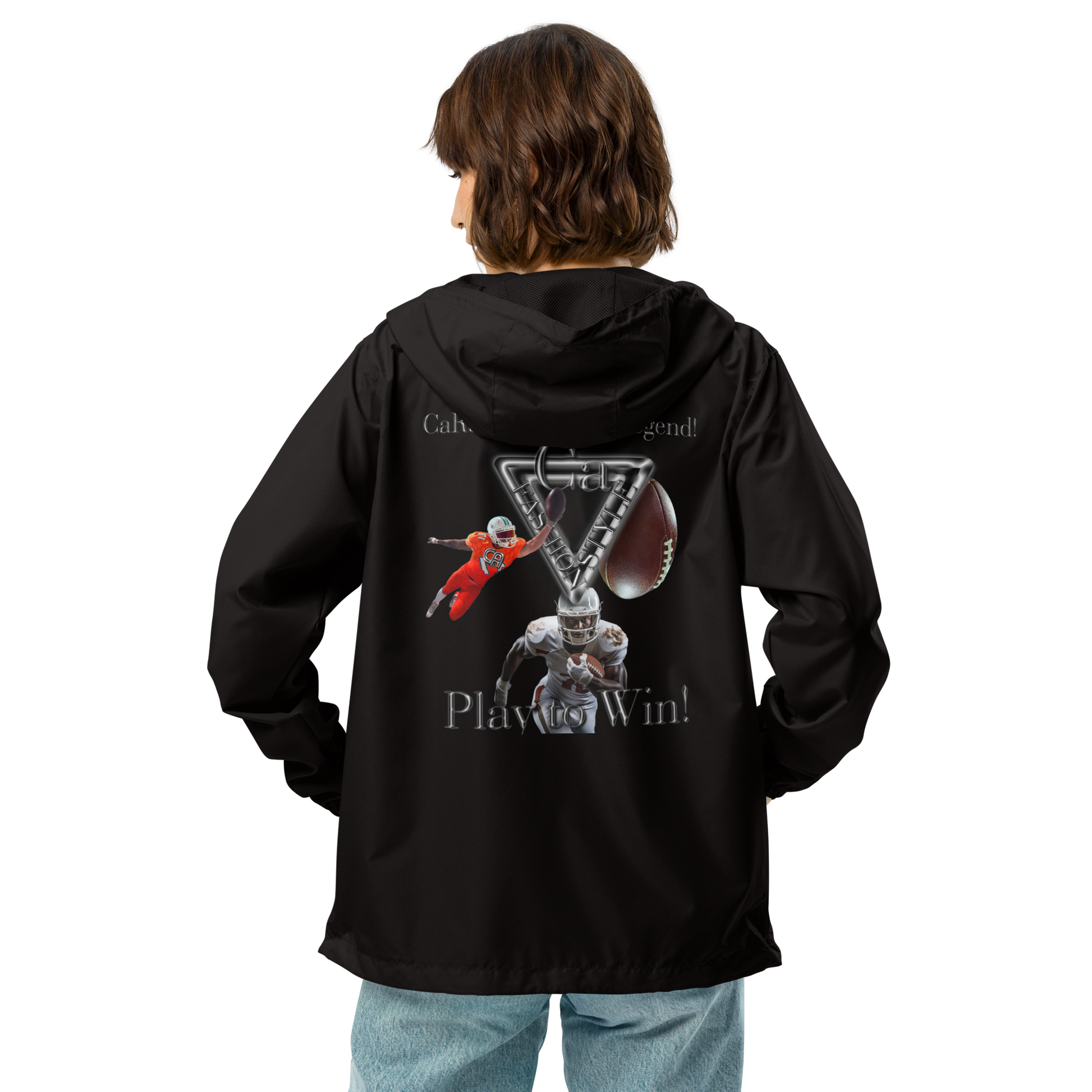 JACKET lightweight style american football Unisex Carauana Store