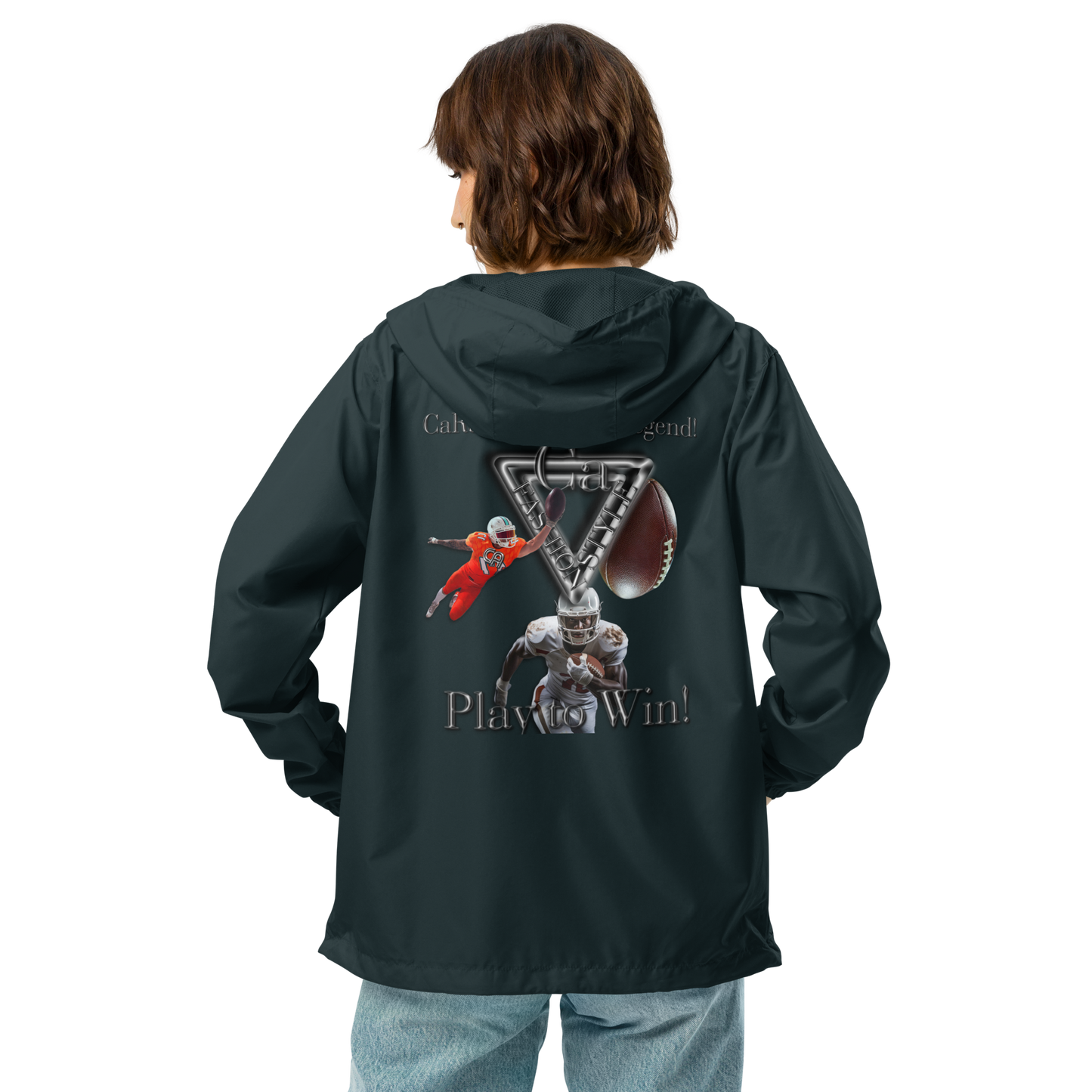 JACKET lightweight style american football Unisex Carauana Store