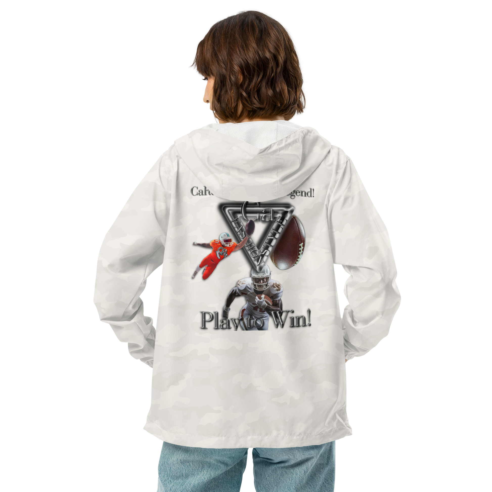 JACKET lightweight style american football Unisex Carauana Store