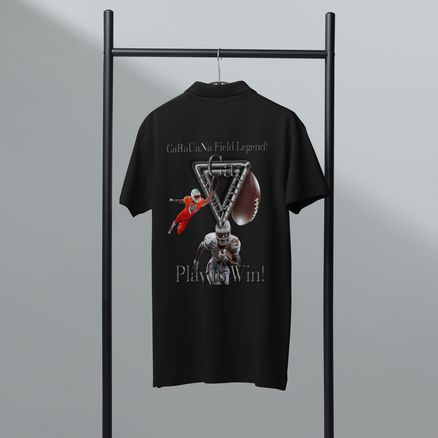 Premium polo shirt American Football Carauana Store