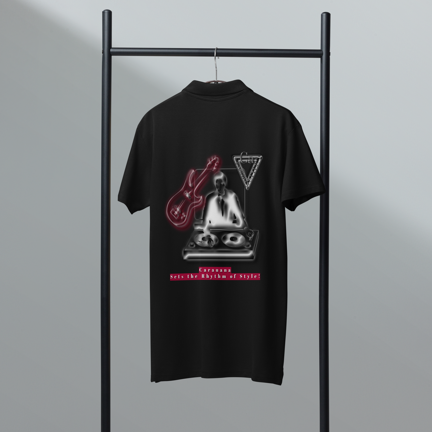 Premium polo shirt Carauana Rhythm of Style Carauana Store