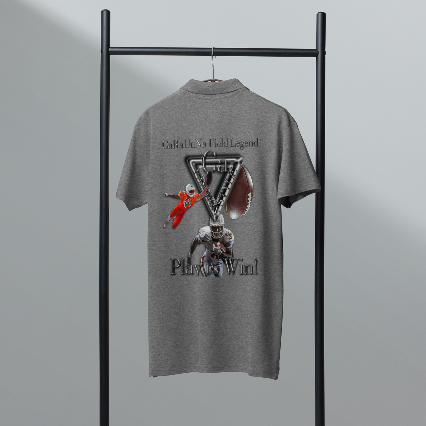 Premium polo shirt American Football Carauana Store