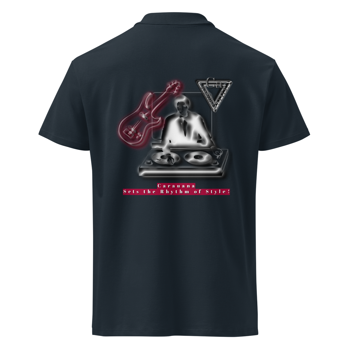 Premium polo shirt Carauana Rhythm of Style Carauana Store