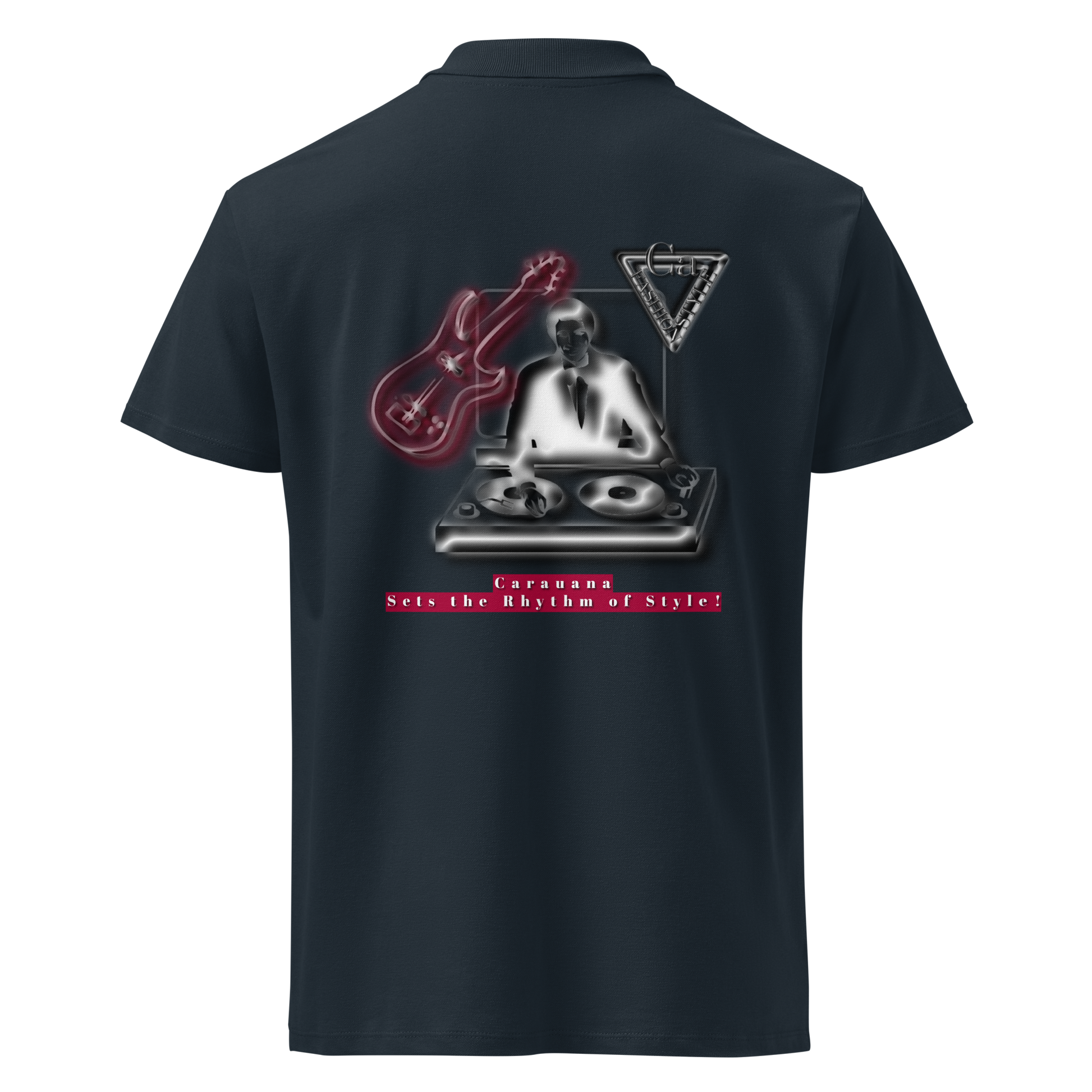 Premium polo shirt Carauana Rhythm of Style Carauana Store