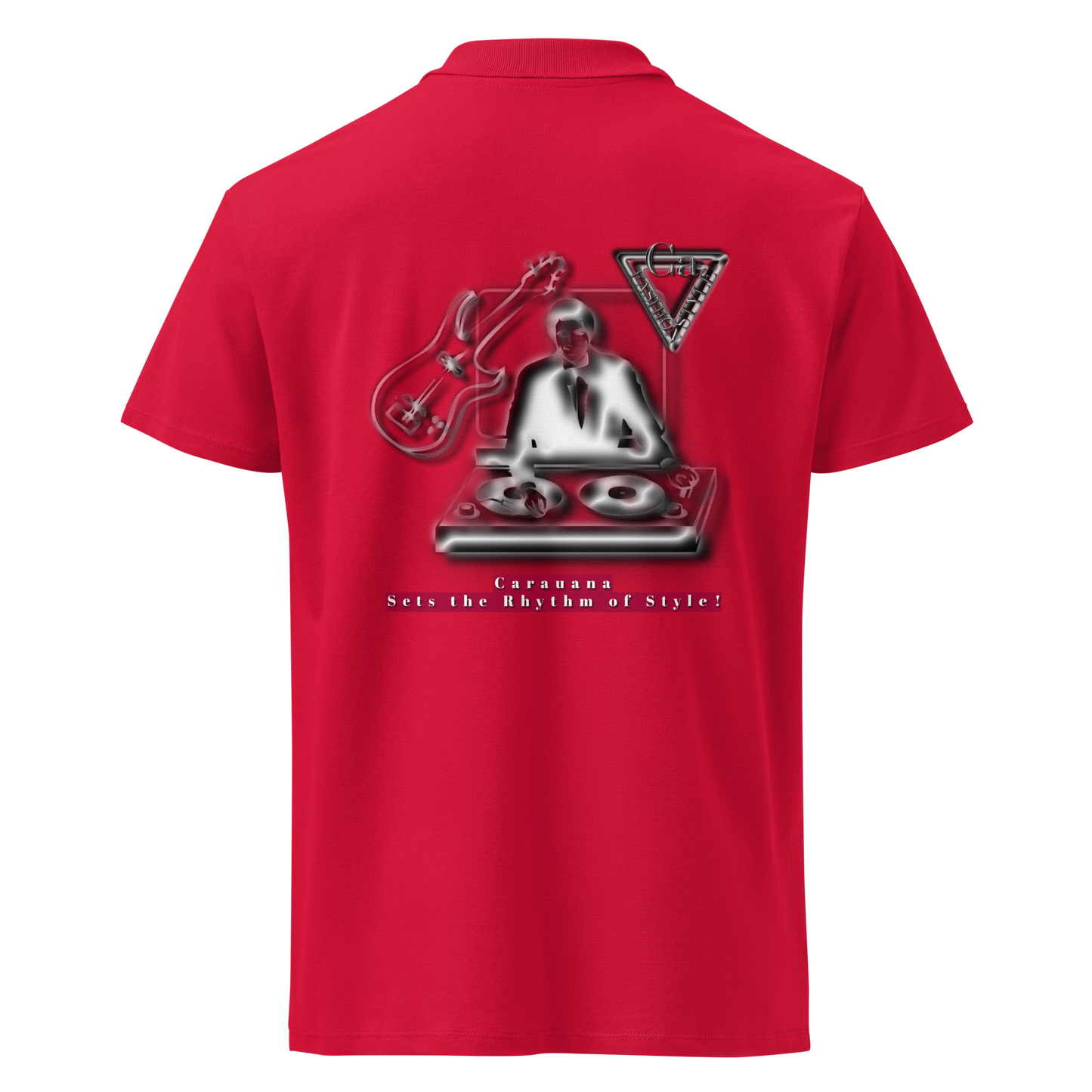 Premium polo shirt Carauana Rhythm of Style Carauana Store