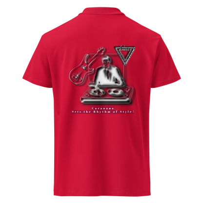 Premium polo shirt Carauana Rhythm of Style Carauana Store