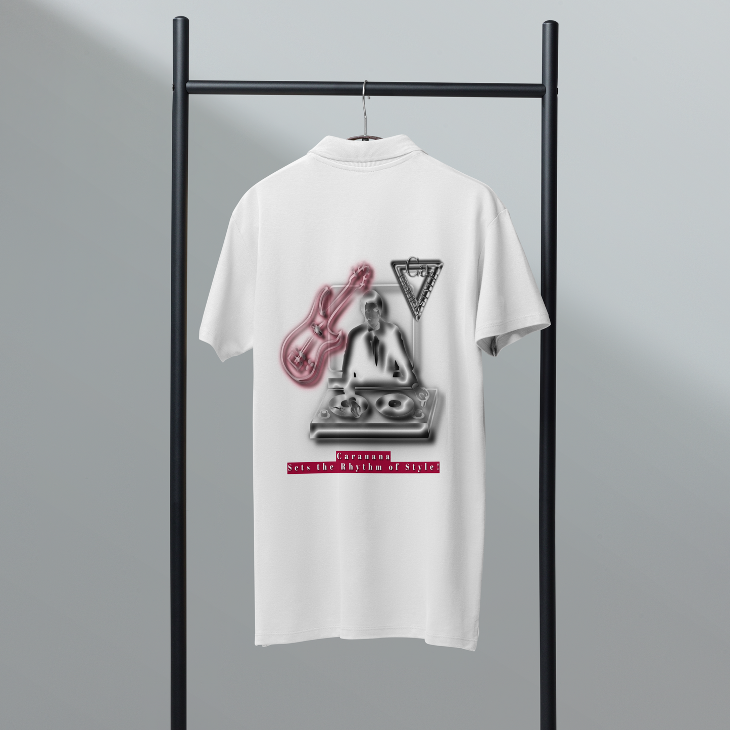 Premium polo shirt Carauana Rhythm of Style Carauana Store