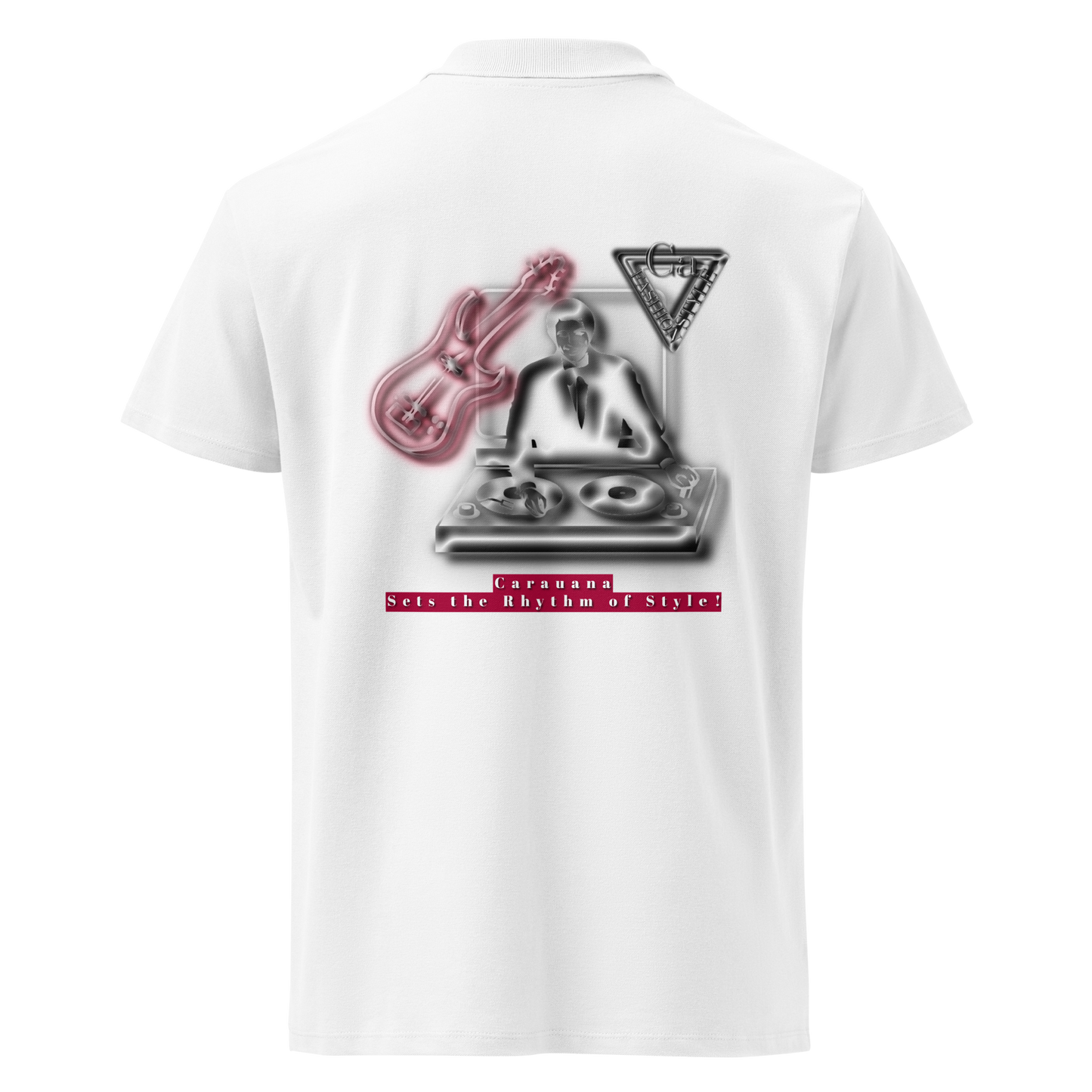 Premium polo shirt Carauana Rhythm of Style Carauana Store