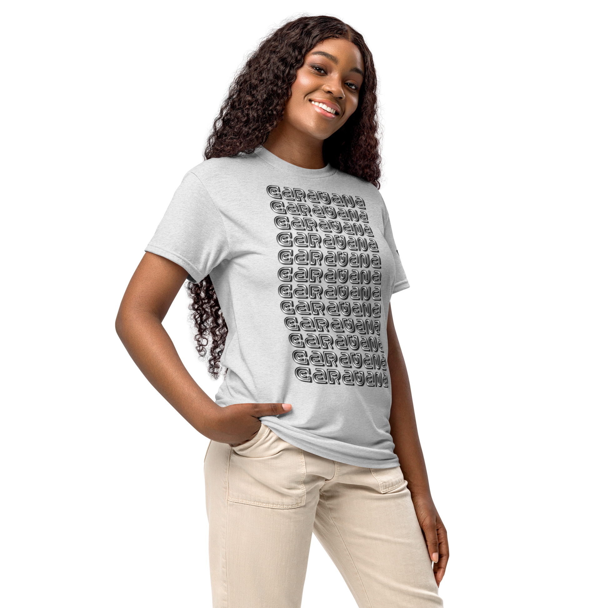 🇬🇧 🧢 Premium® T-Shirt CaRaUaNa LOGO BRAND Carauana Store