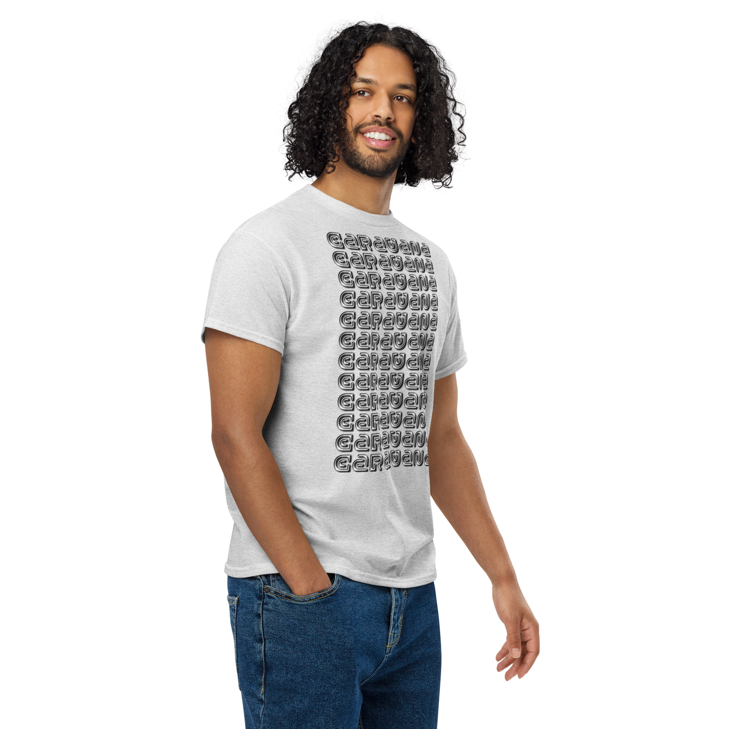 🇬🇧 🧢 Premium® T-Shirt CaRaUaNa LOGO BRAND Carauana Store