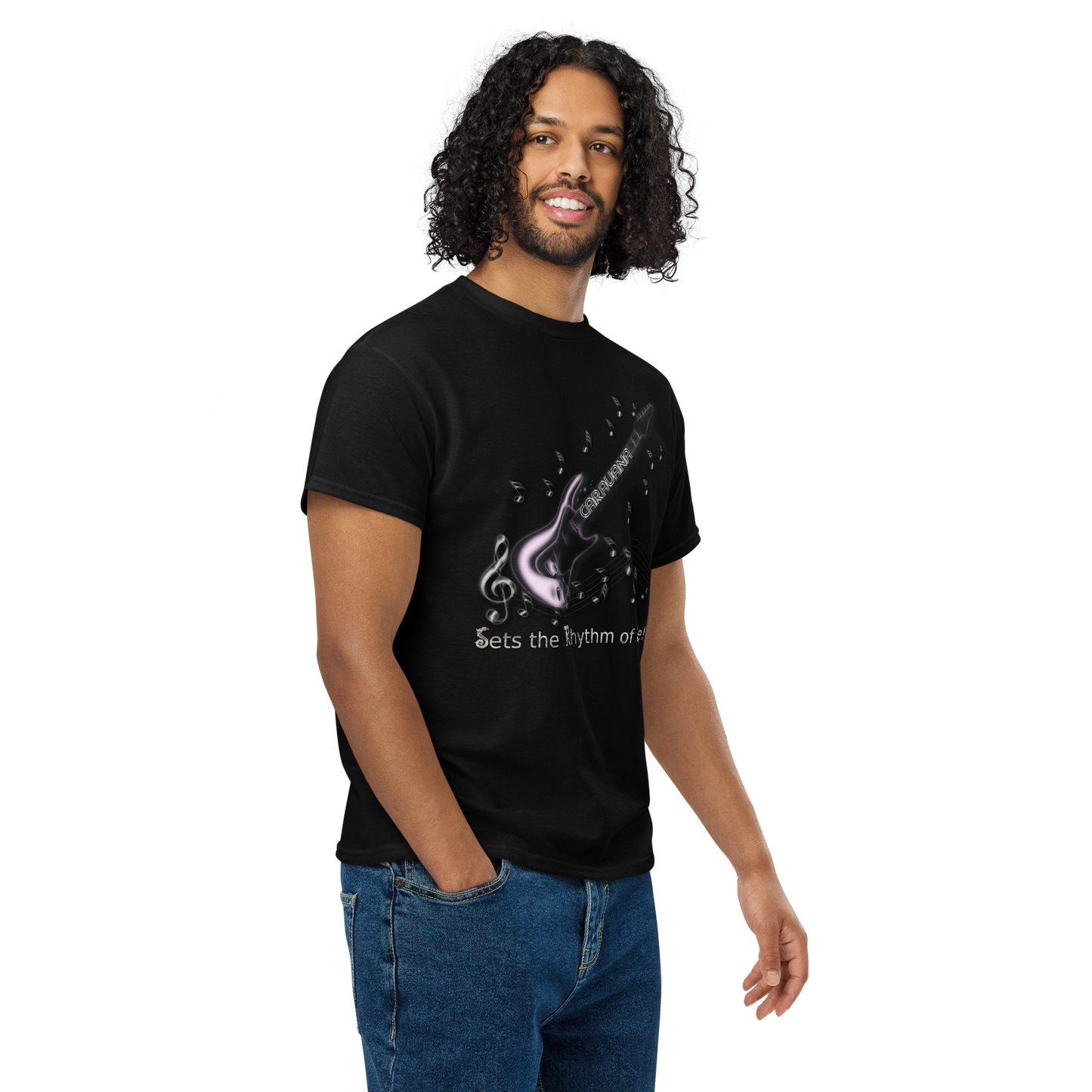 🎸 Premium® T-Shirt CaRaUaNa Guitar V1 Carauana Store
