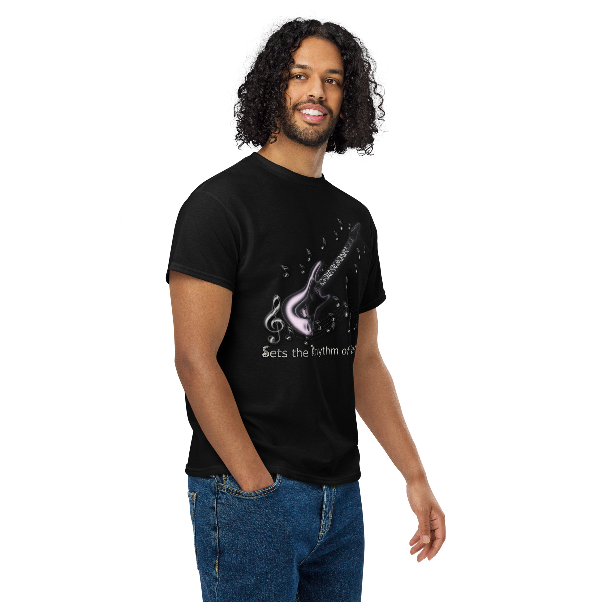 🎸 Premium® T-Shirt CaRaUaNa Guitar V1 Carauana Store
