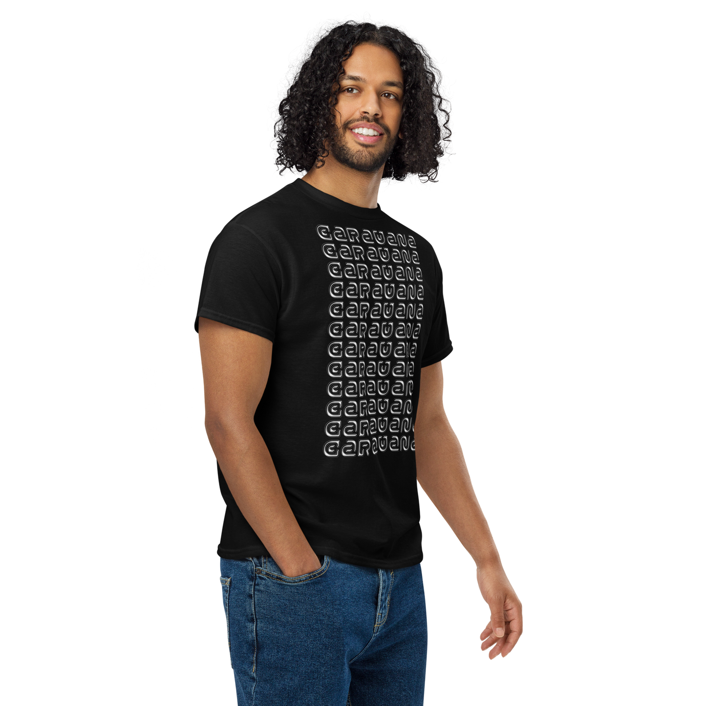 🇬🇧 🧢 Premium® T-Shirt CaRaUaNa LOGO BRAND Carauana Store