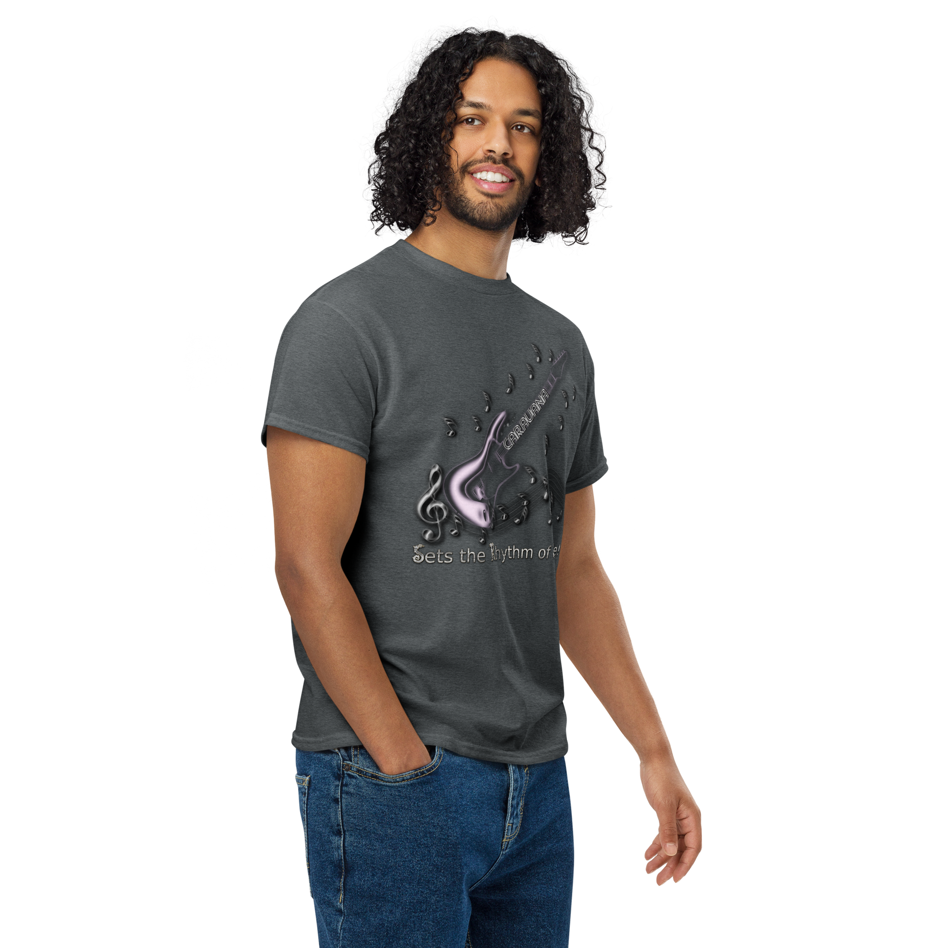 🎸 Premium® T-Shirt CaRaUaNa Guitar V1 Carauana Store