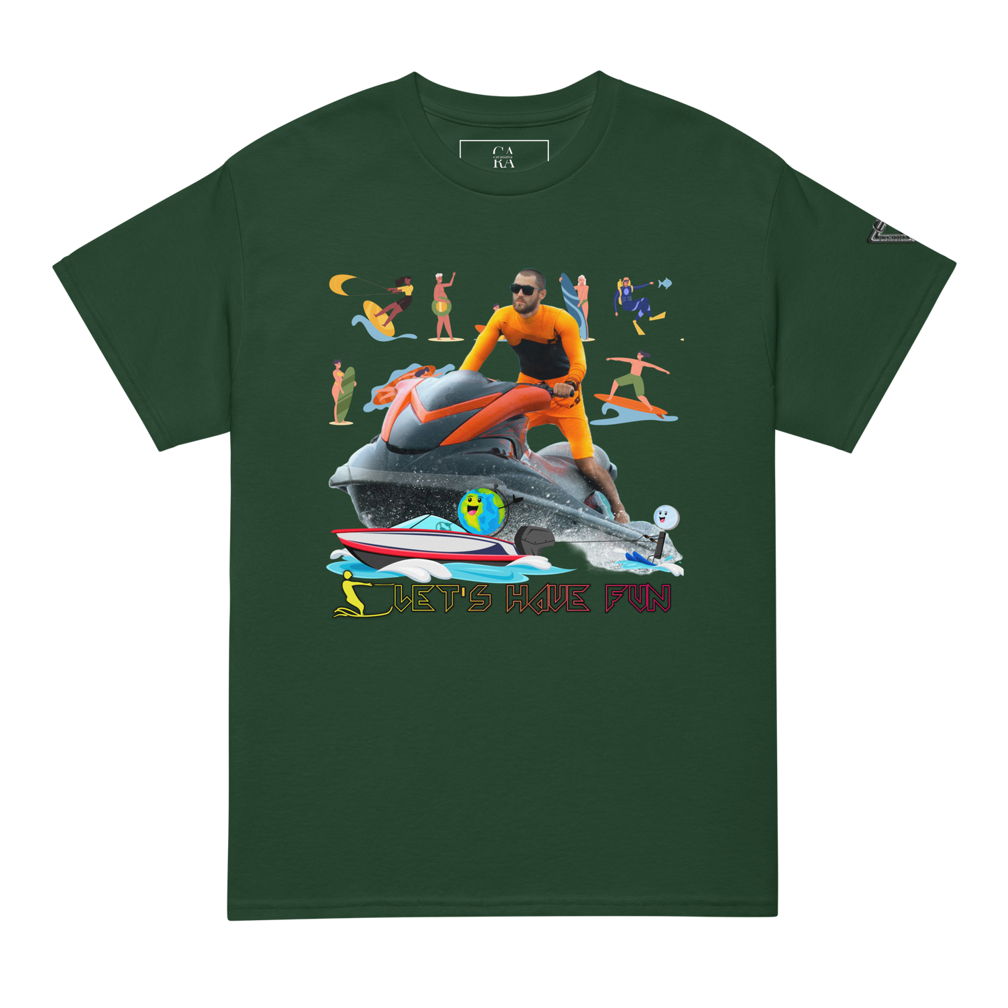 🏷️ Premium® T-Shirt CaRaUaNa Beach Time V3 Carauana Store