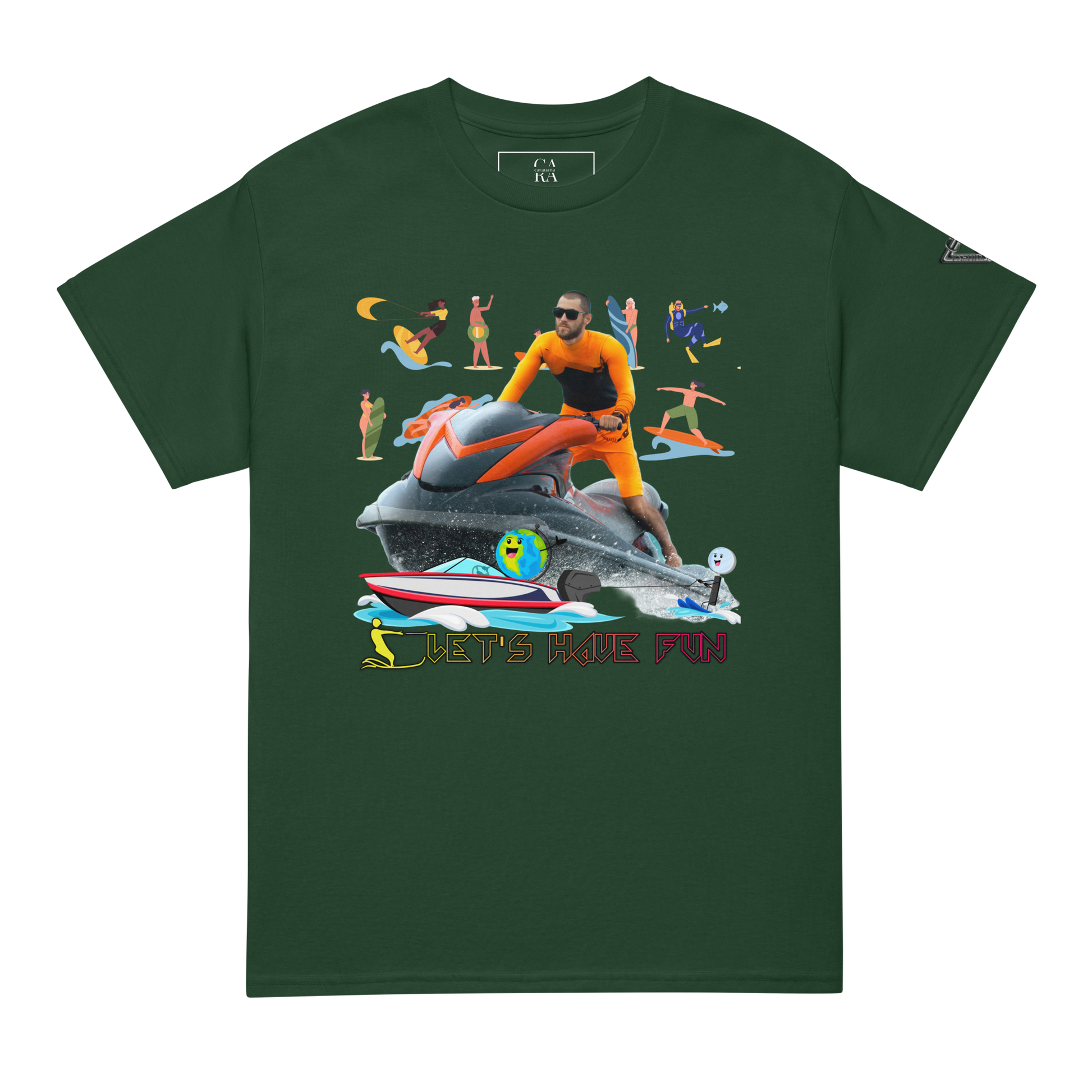 🏷️ Premium® T-Shirt CaRaUaNa Beach Time V3 Carauana Store