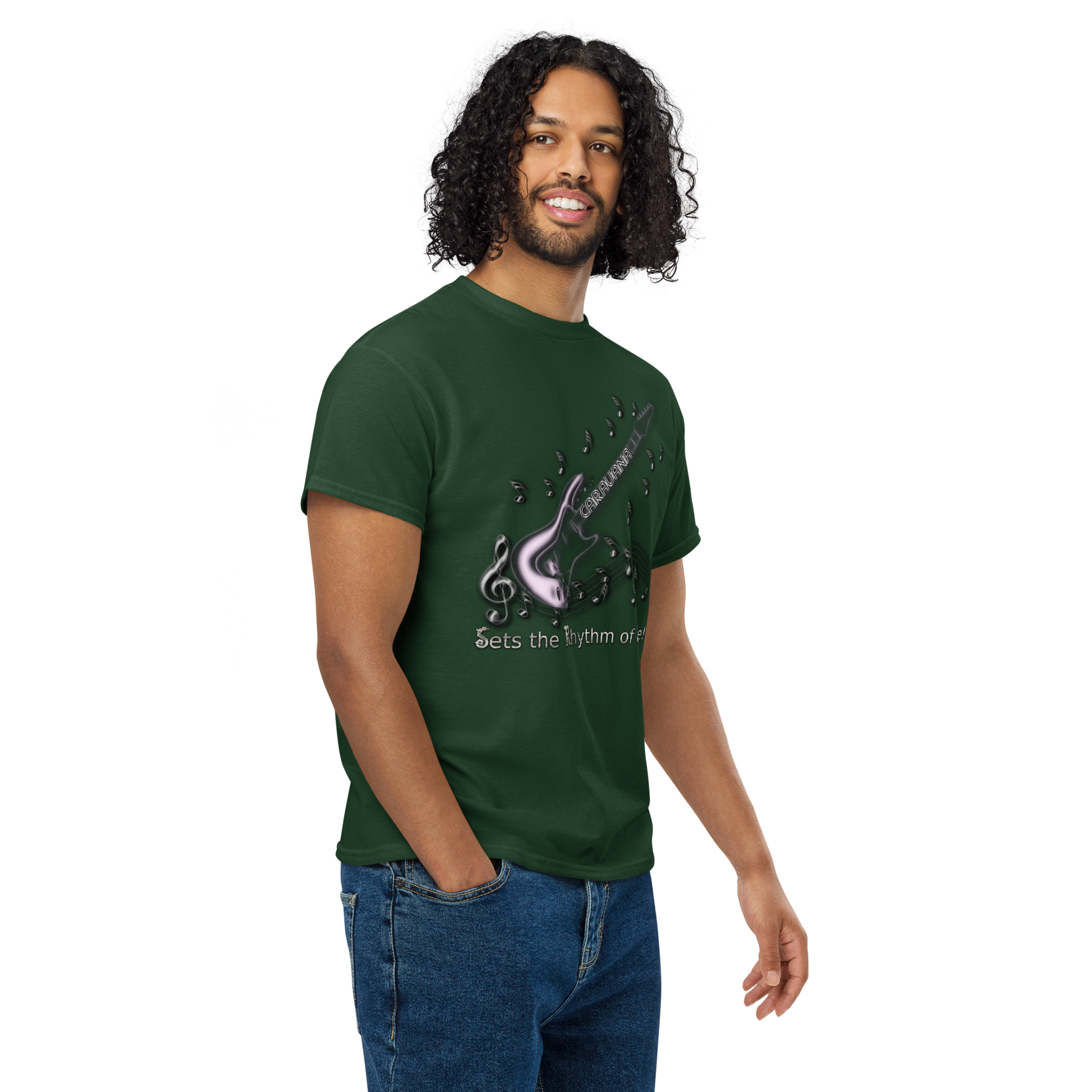 🎸 Premium® T-Shirt CaRaUaNa Guitar V1 Carauana Store