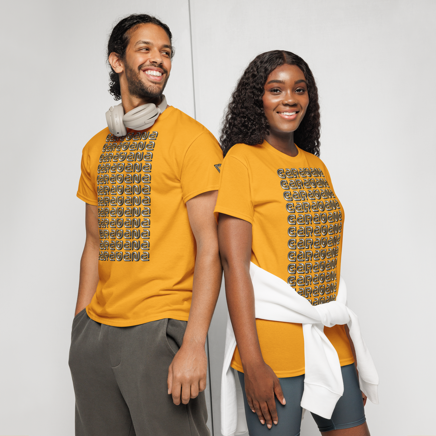 🇬🇧 🧢 Premium® T-Shirt CaRaUaNa LOGO BRAND Carauana Store