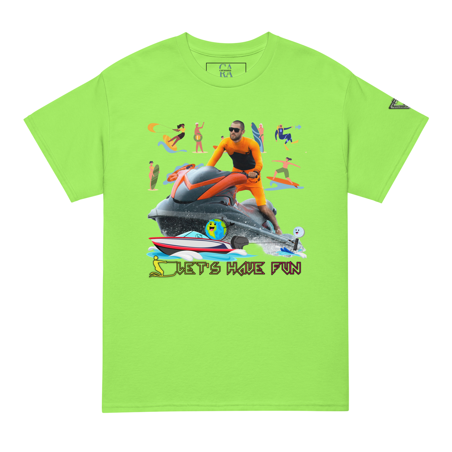 🏷️ Premium® T-Shirt CaRaUaNa Beach Time V3 Carauana Store