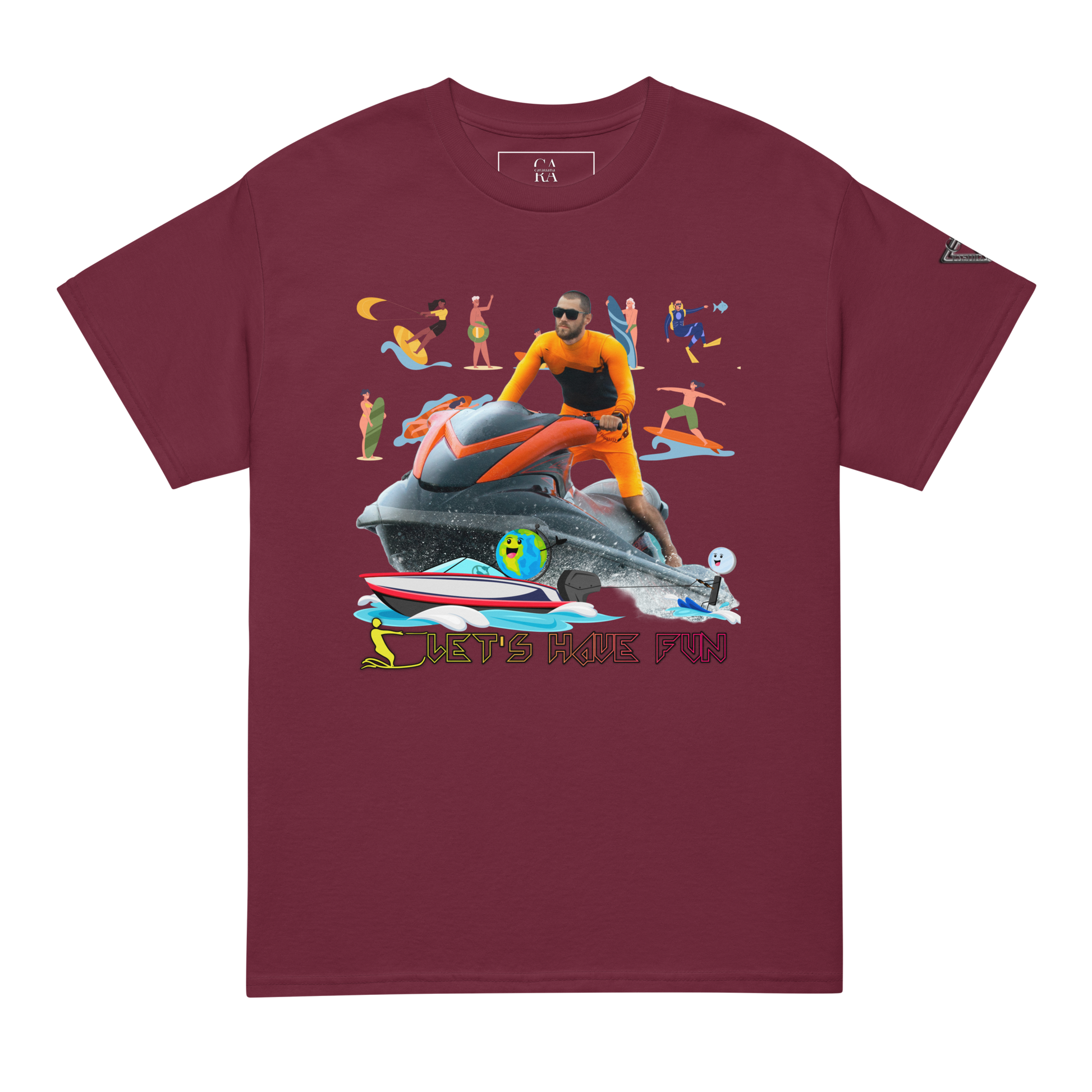 🏷️ Premium® T-Shirt CaRaUaNa Beach Time V3 Carauana Store