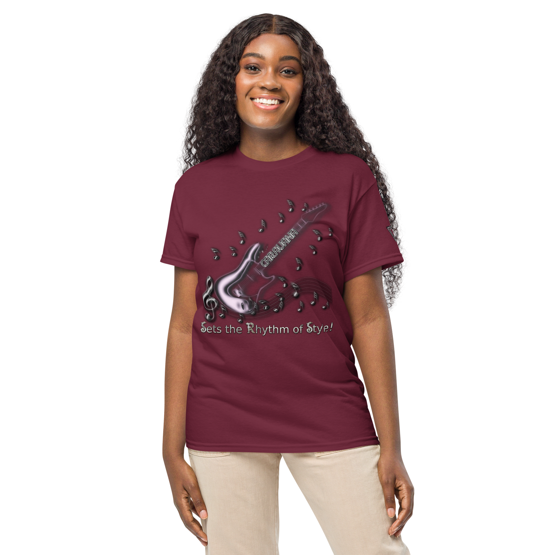 🎸 Premium® T-Shirt CaRaUaNa Guitar V1 Carauana Store