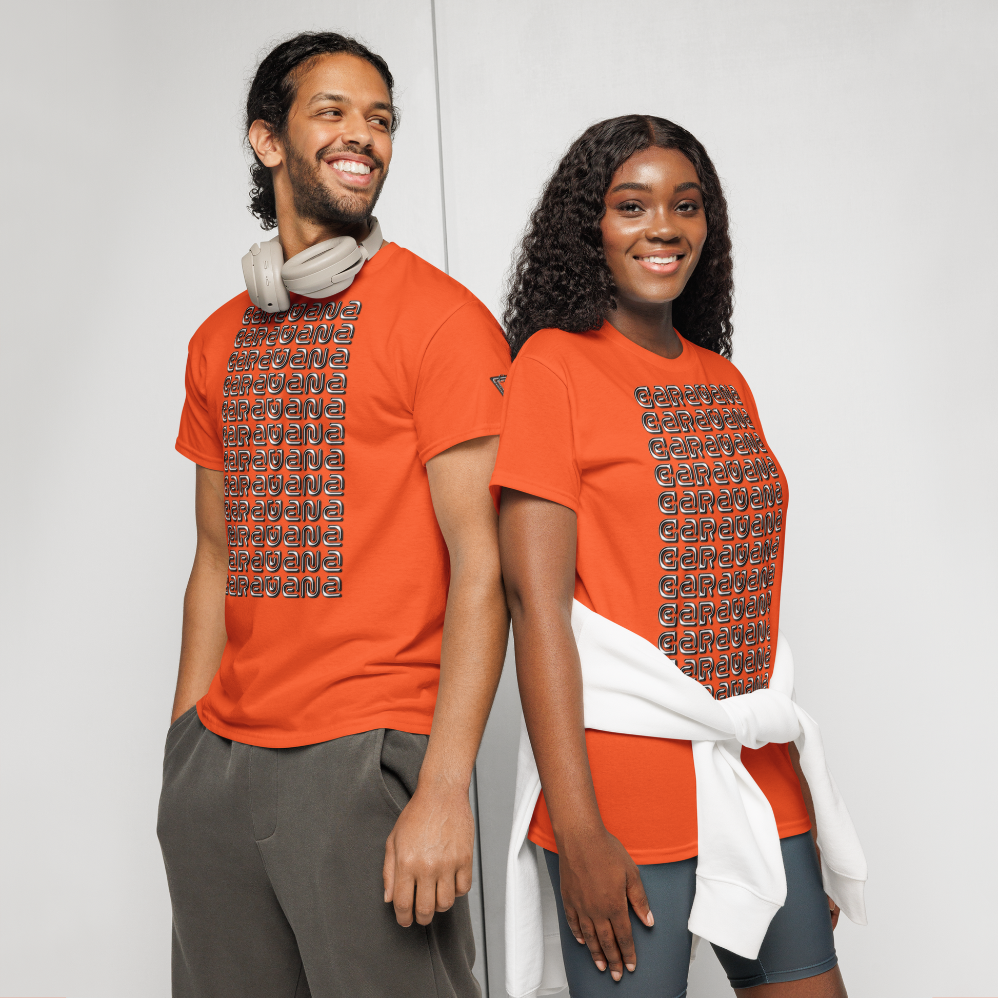 🇬🇧 🧢 Premium® T-Shirt CaRaUaNa LOGO BRAND Carauana Store