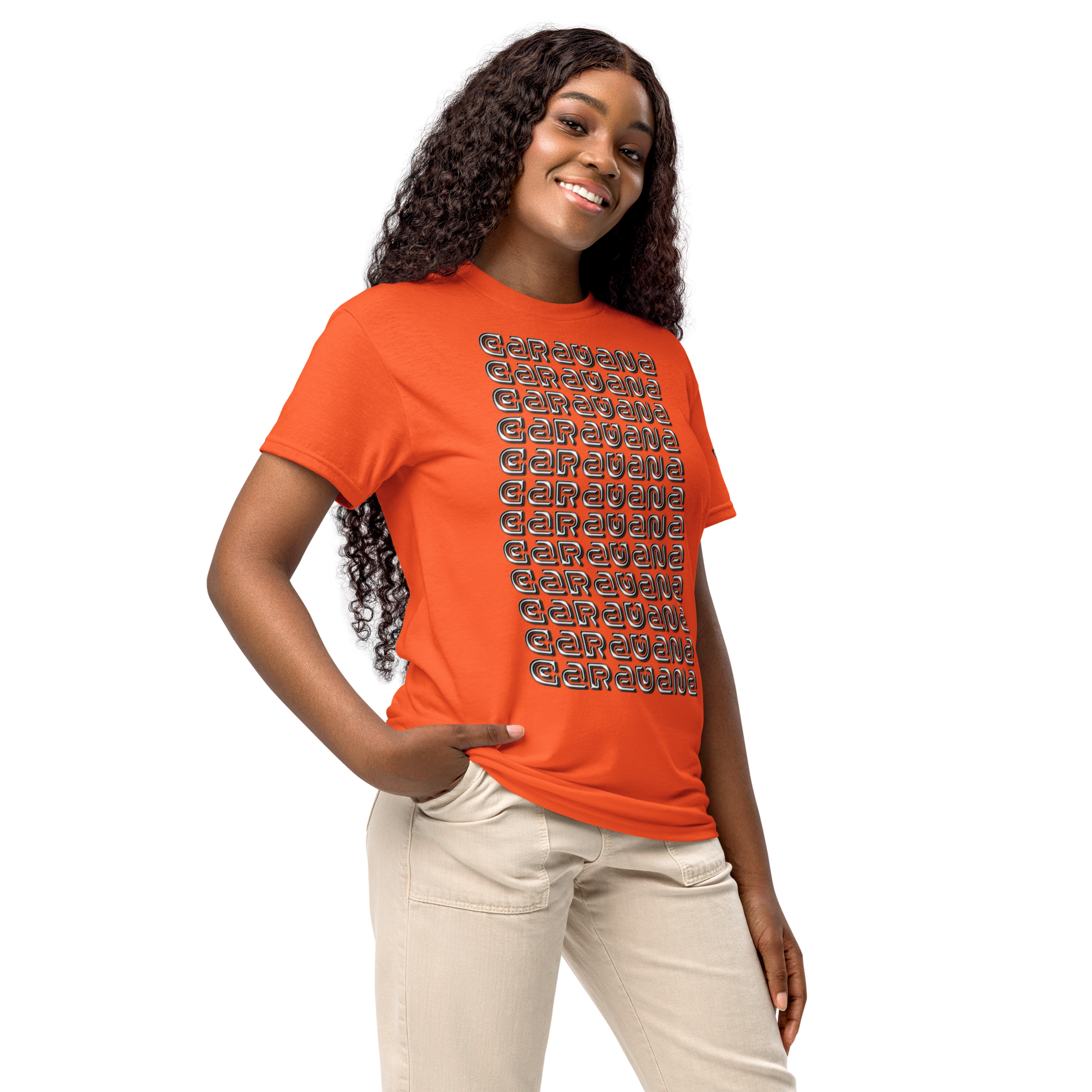 🇬🇧 🧢 Premium® T-Shirt CaRaUaNa LOGO BRAND Carauana Store