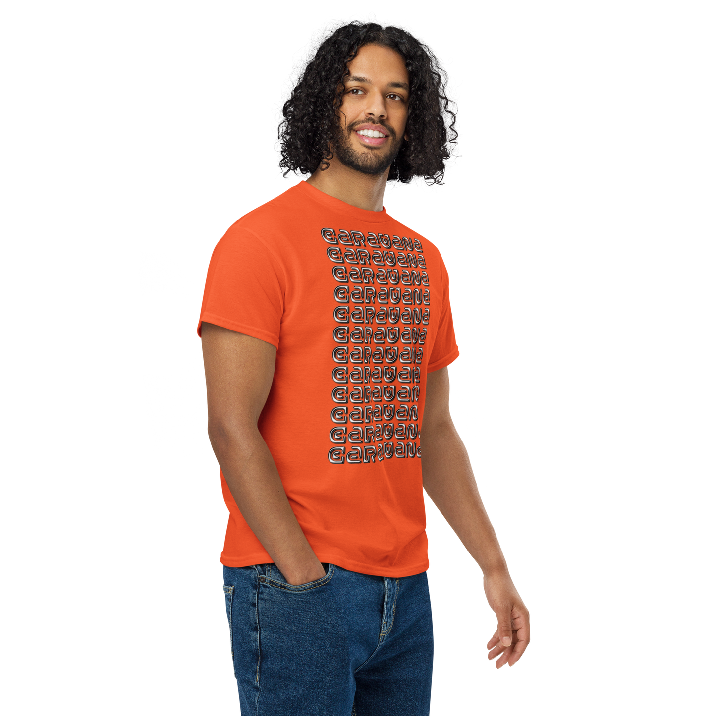 🇬🇧 🧢 Premium® T-Shirt CaRaUaNa LOGO BRAND Carauana Store