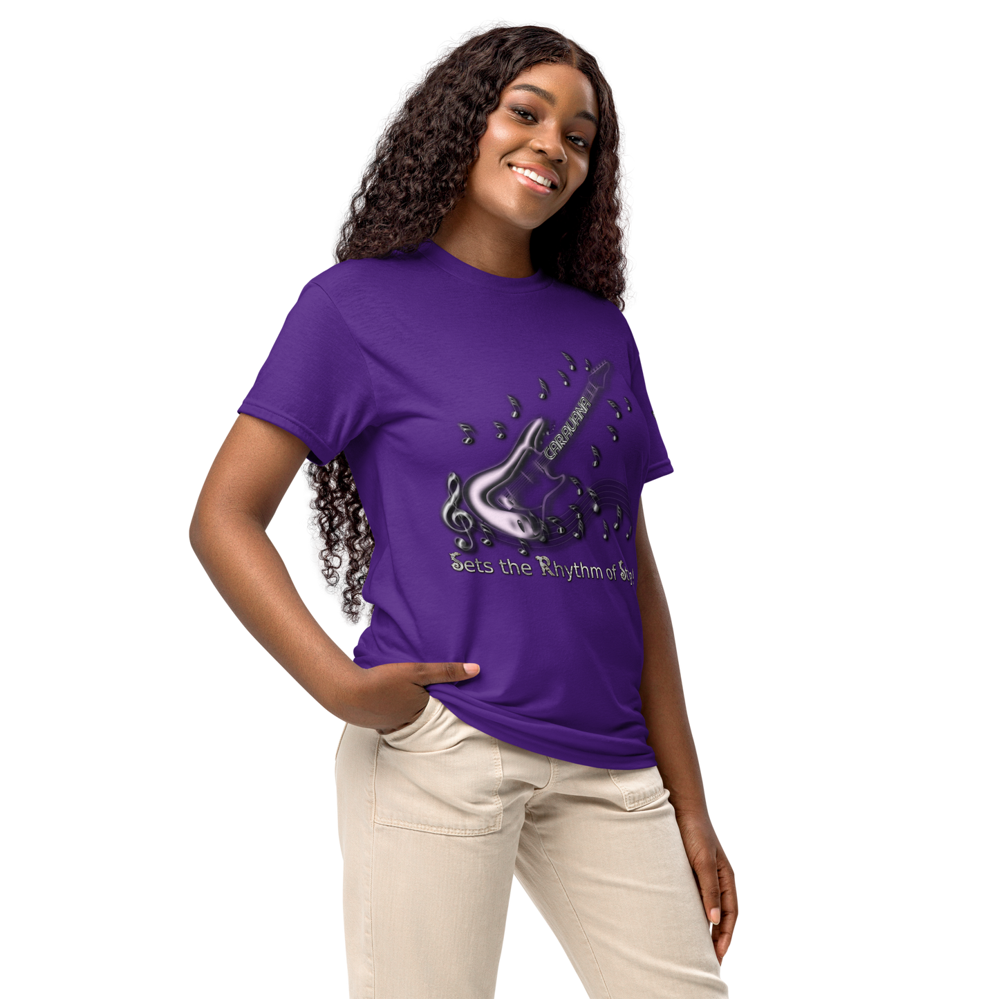 🎸 Premium® T-Shirt CaRaUaNa Guitar V1 Carauana Store