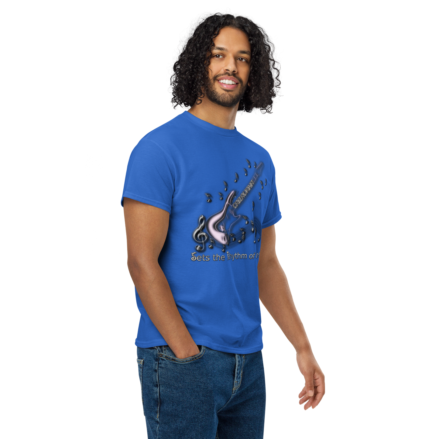 🎸 Premium® T-Shirt CaRaUaNa Guitar V1 Carauana Store